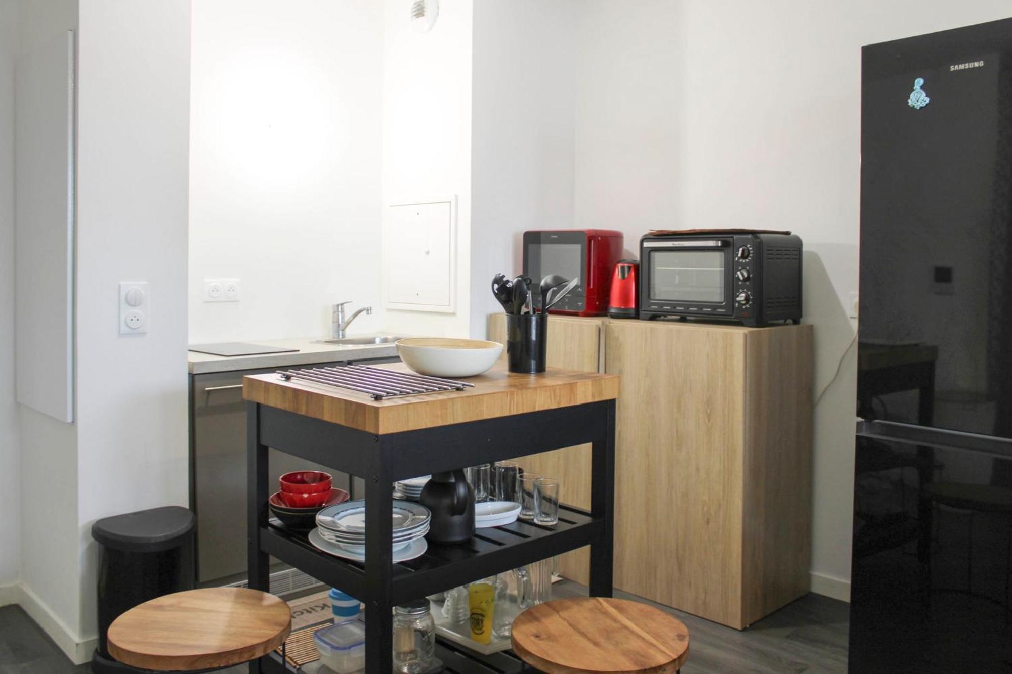 Charming T2 Near The Basilica Of Saint-Denis Apartment Luaran gambar