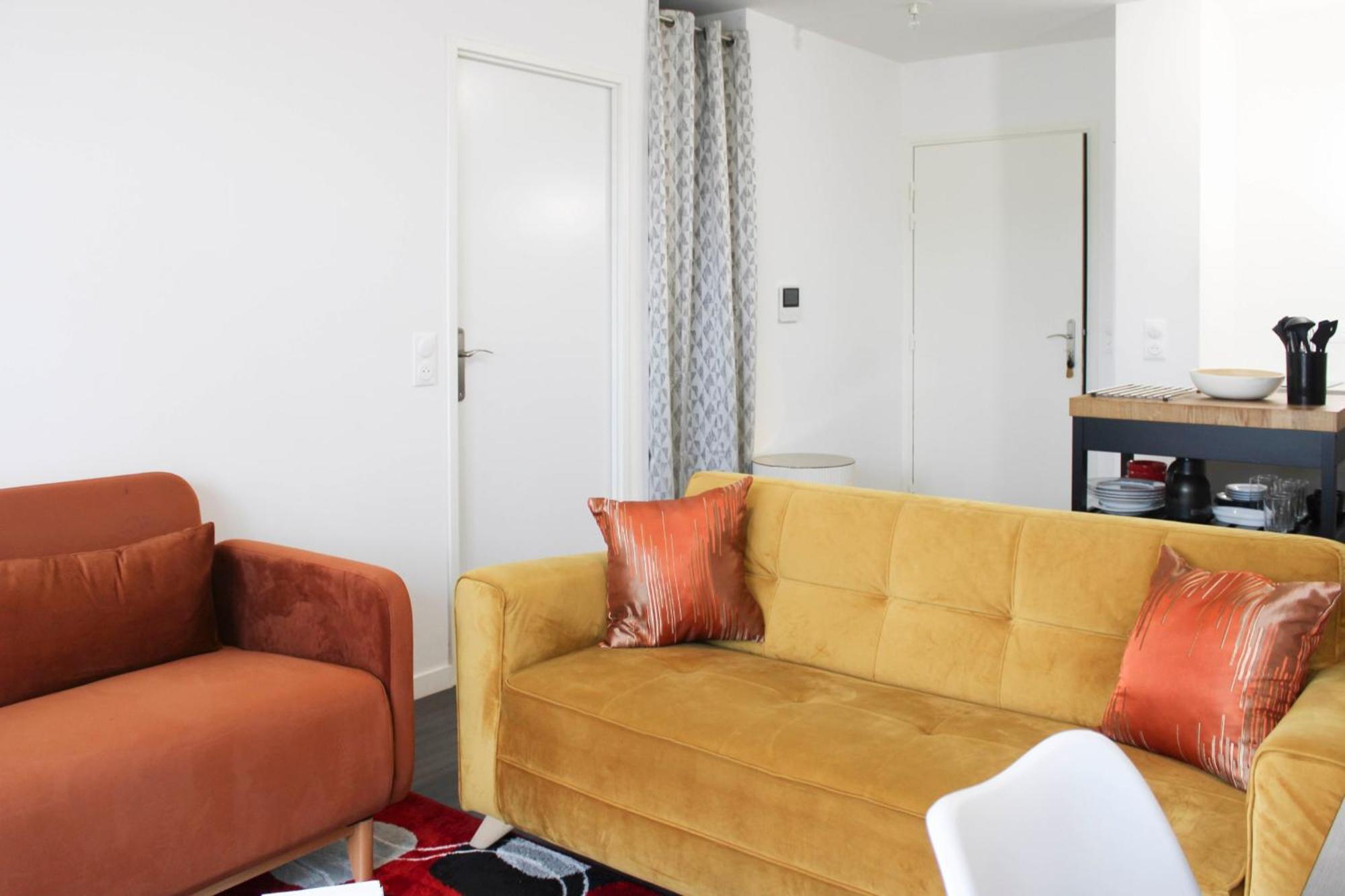 Charming T2 Near The Basilica Of Saint-Denis Apartment Luaran gambar