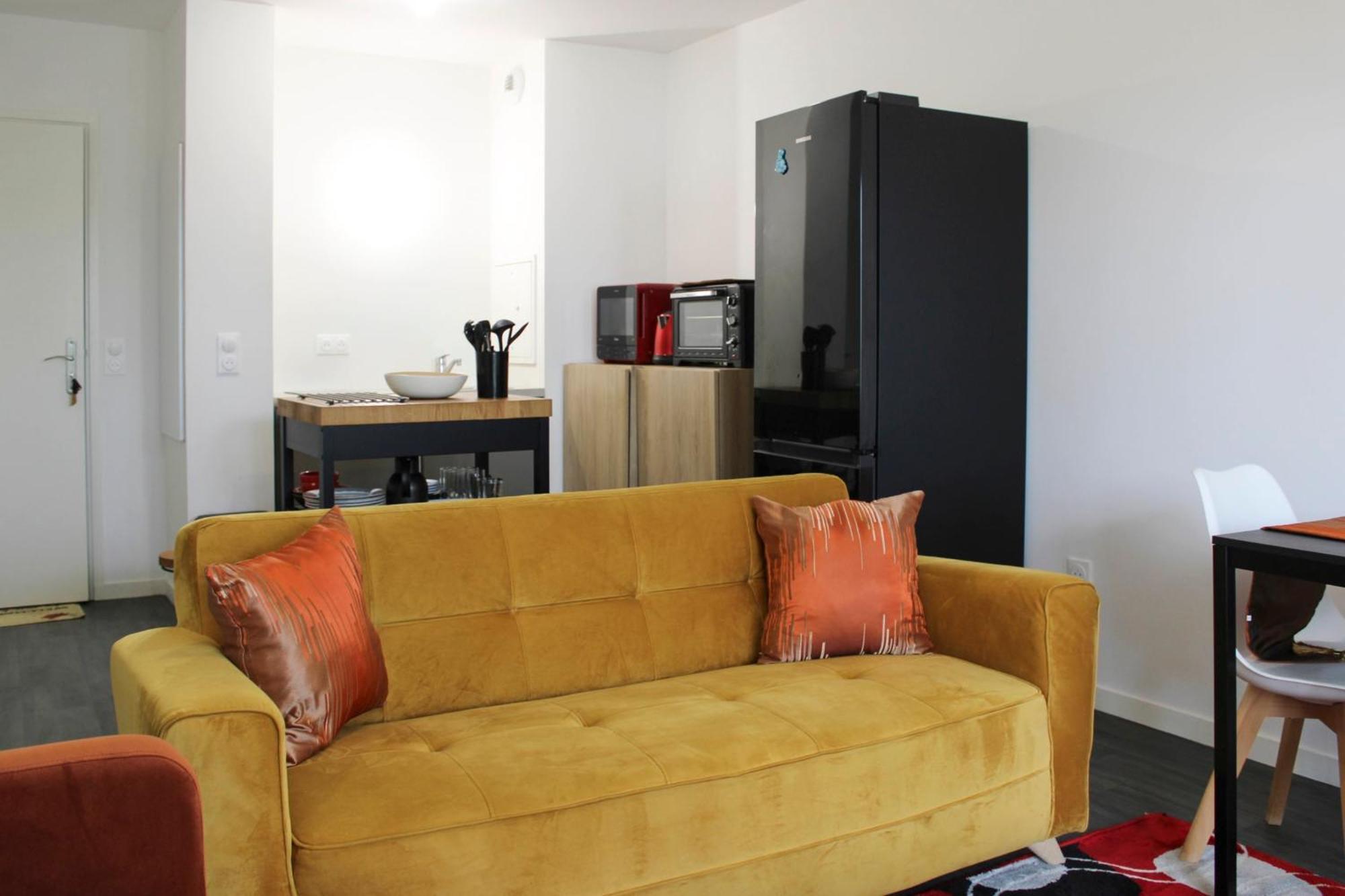 Charming T2 Near The Basilica Of Saint-Denis Apartment Luaran gambar