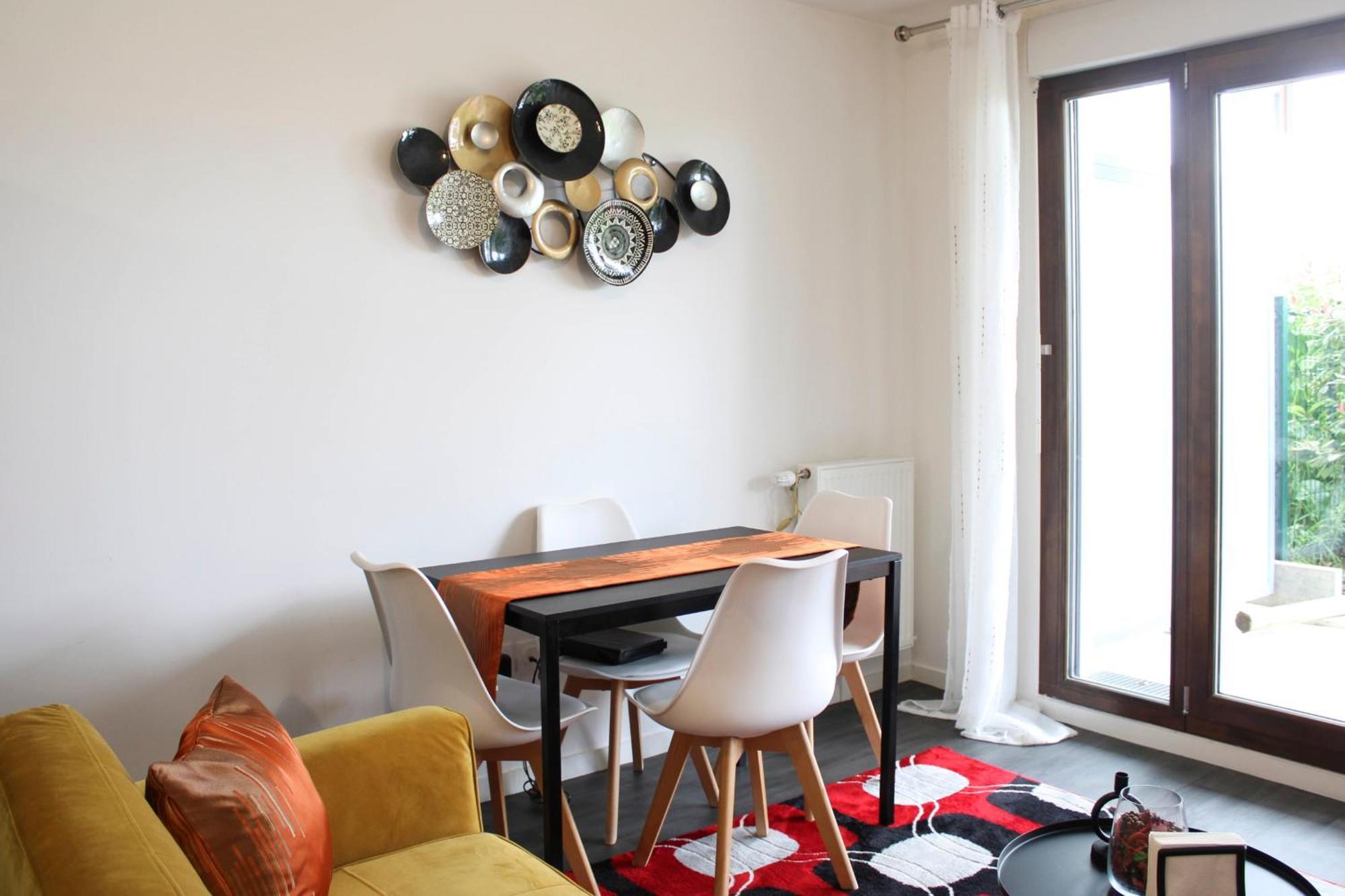Charming T2 Near The Basilica Of Saint-Denis Apartment Luaran gambar