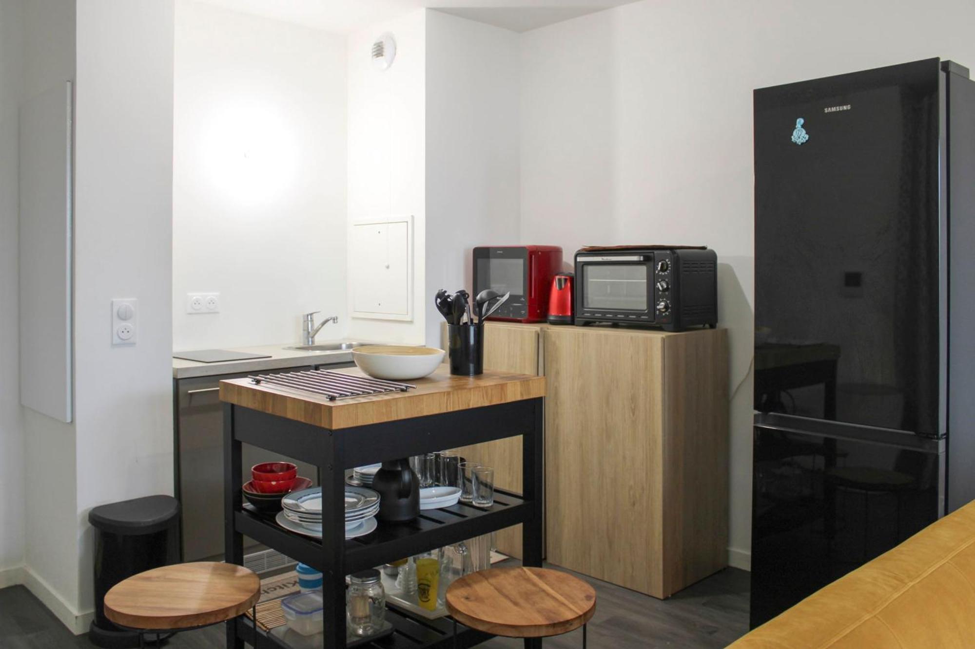 Charming T2 Near The Basilica Of Saint-Denis Apartment Luaran gambar